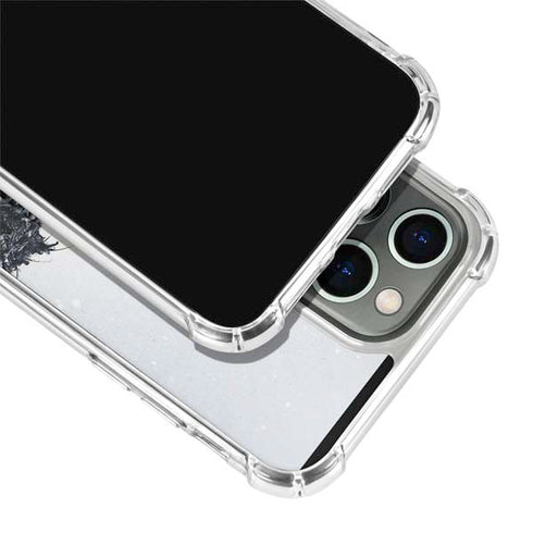 DC Comics Arkham Origins Arkham Logo iPhone 13 Pro Max Clear Case